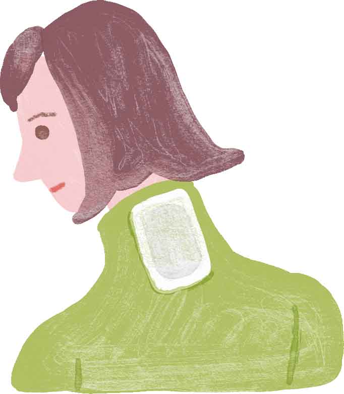 冷え改善・対策 貼るカイロで「温活法」肩こわばり 首