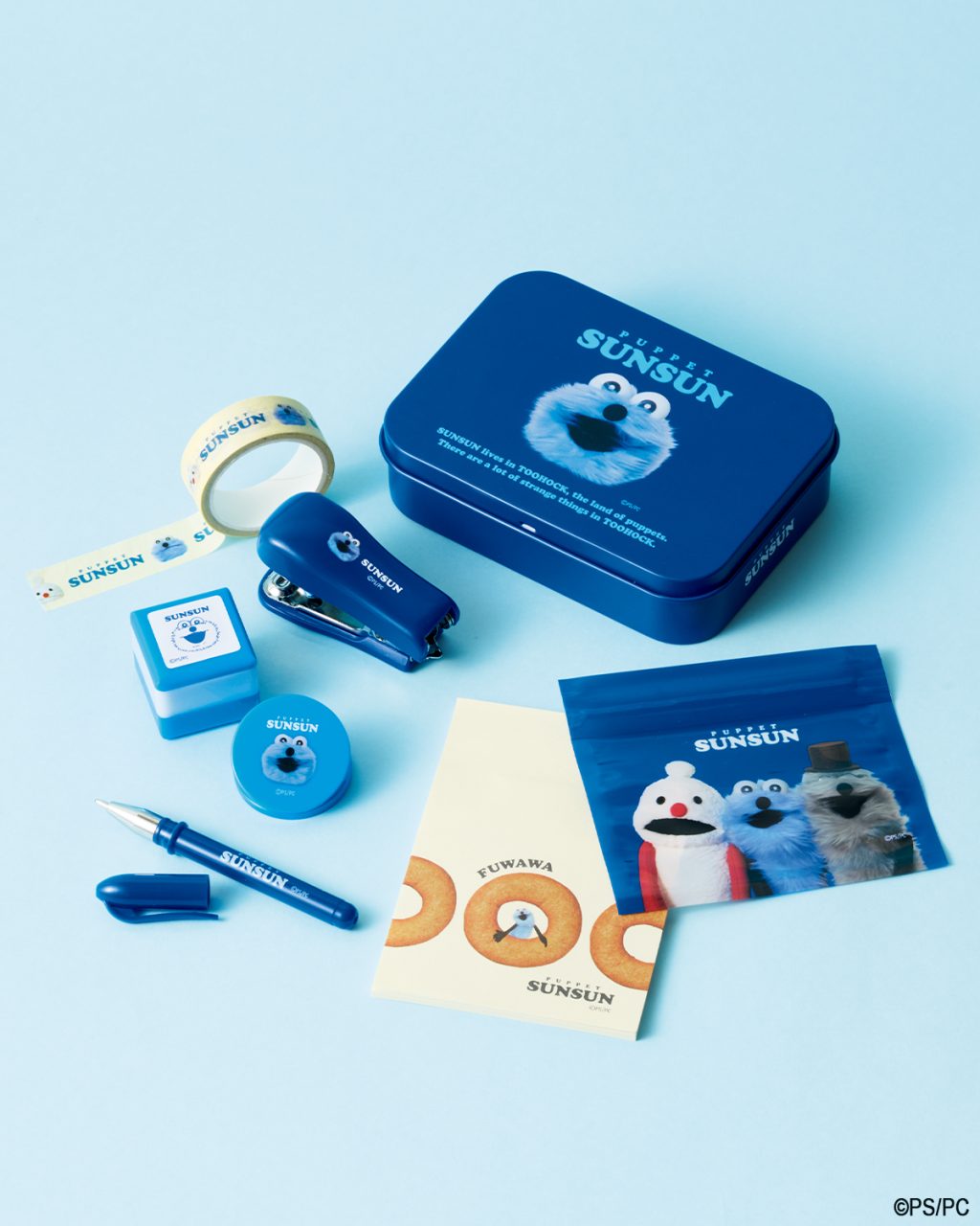 リンネル最新号付録【初登場!パペットスンスンの缶入りミニ文具8点セット】事務作業が楽しくなりすぎる!:3/19発売リンネル2026年5月号