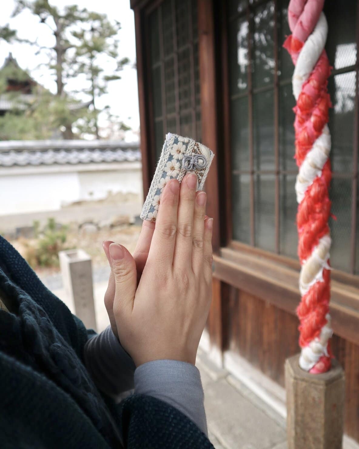 京都・両足院の毘沙門天へお詣り