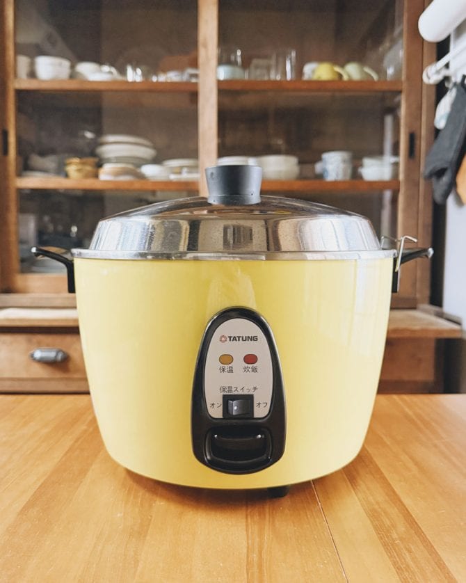 わが家の台所に仲間入り。 台湾の調理家電・大同電鍋と楽しむ、毎日ごはん