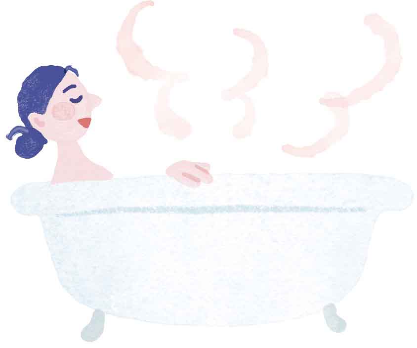 冬の不調別・改善法&対策【冷え編】入浴 温活