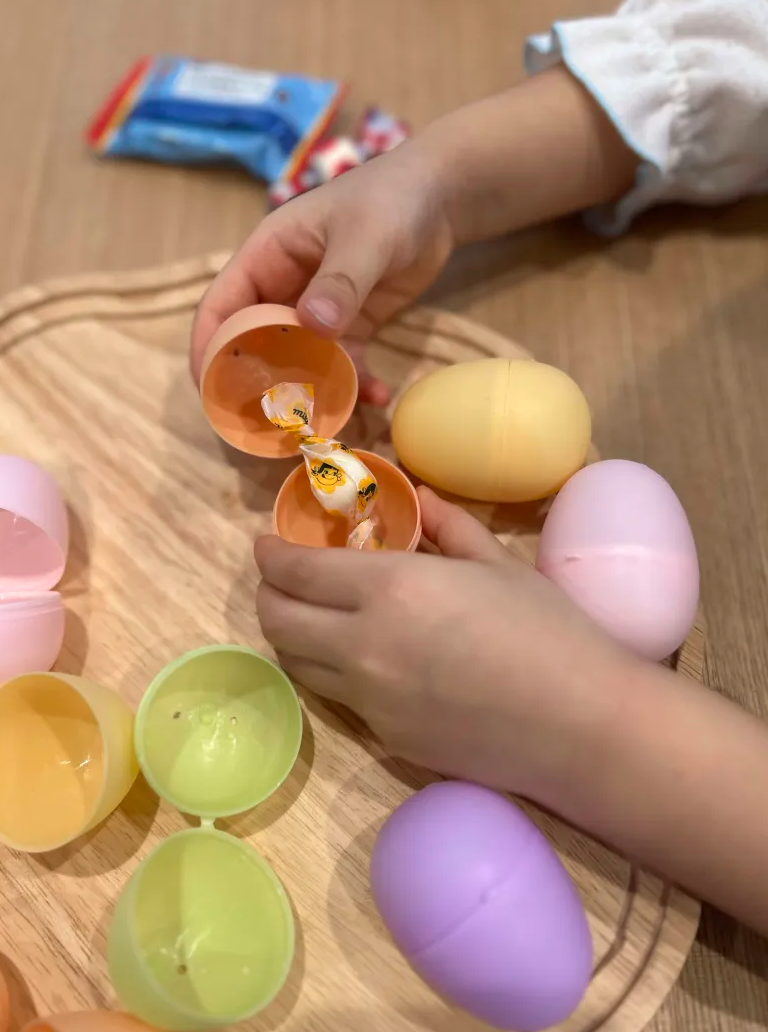 ダイソー商品でエッグハントの準備