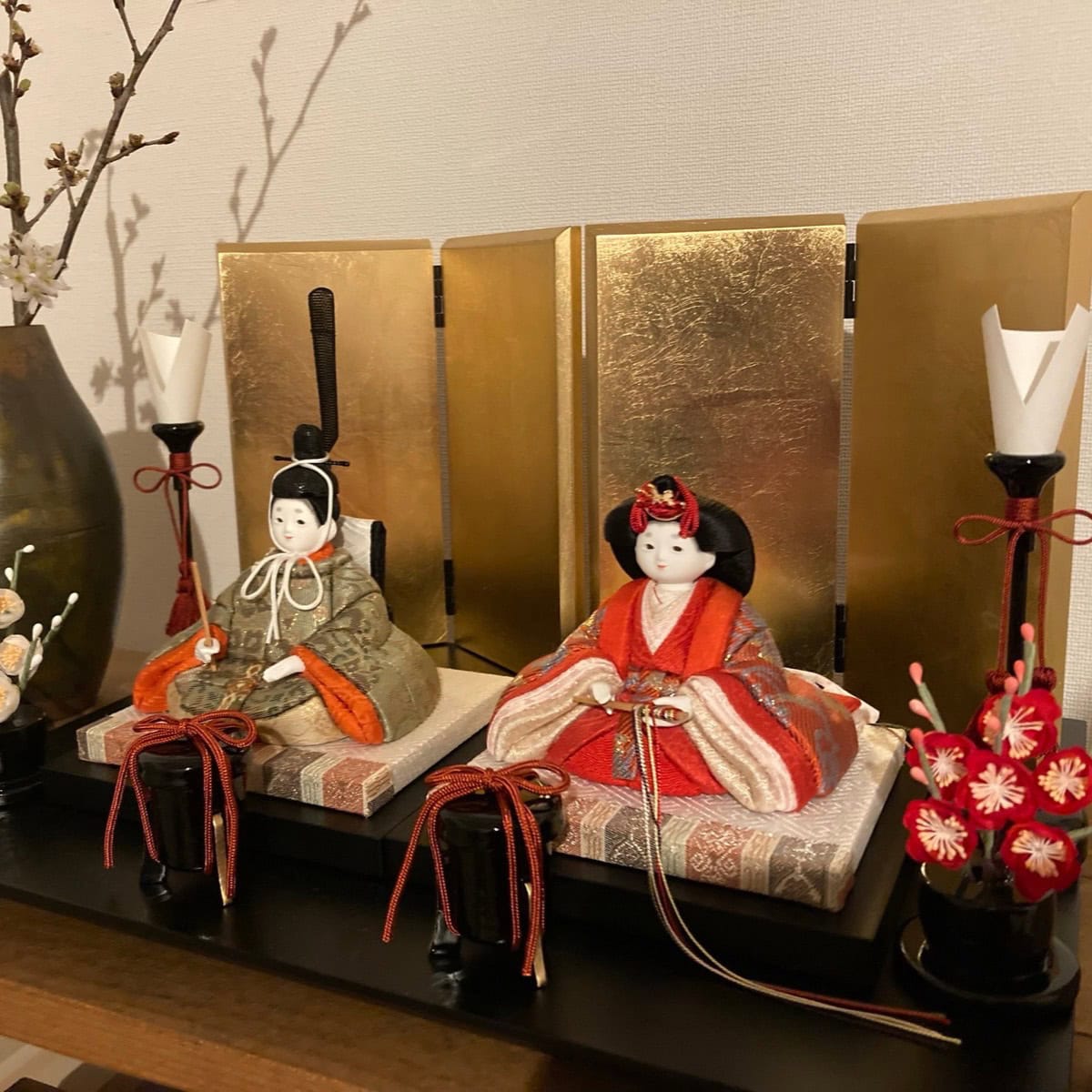 穏やかな表情が魅力的なお雛様・雛人形