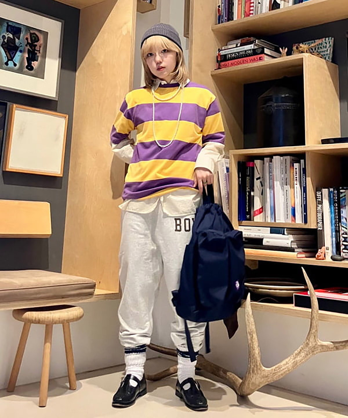 【BEAMS BOY】 THE NORTH FACE PURPLE LABEL / Mountain Wind Backpack