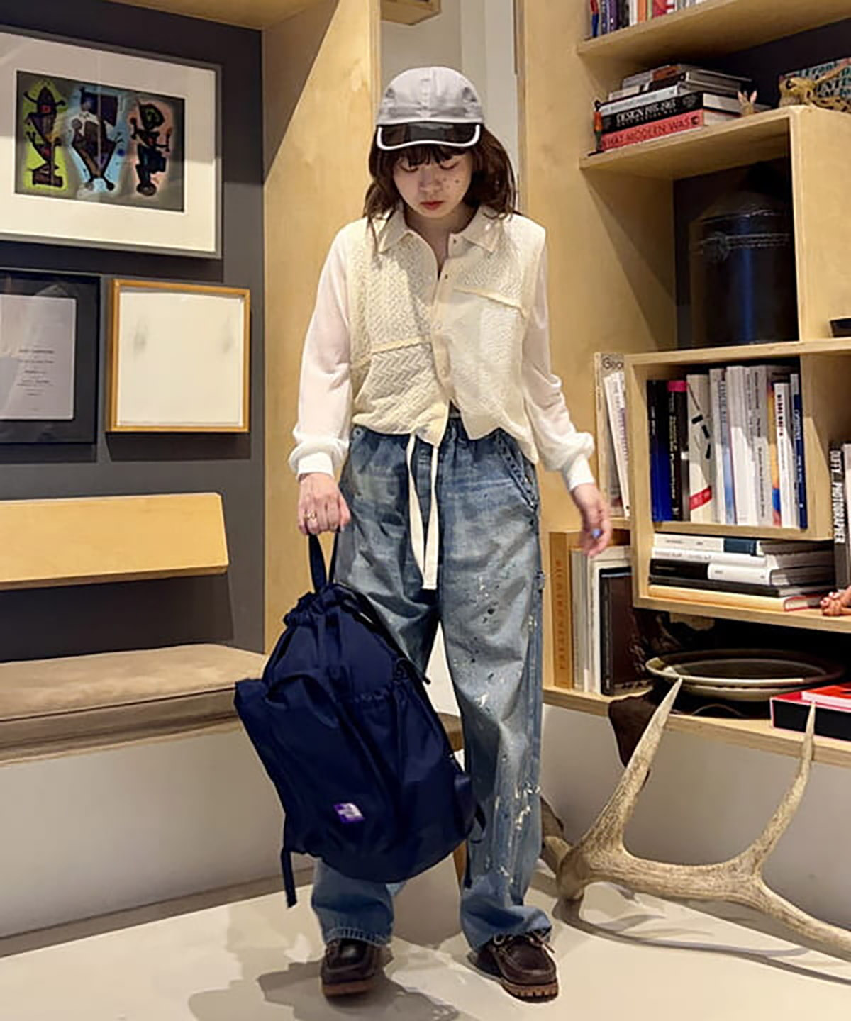 【BEAMS BOY】 THE NORTH FACE PURPLE LABEL / Mountain Wind Backpack