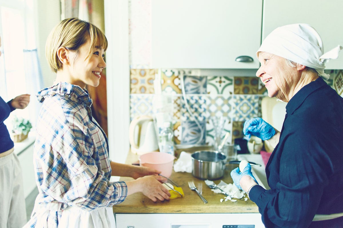 19世紀の古いお屋敷で習フィンランドの伝統料理