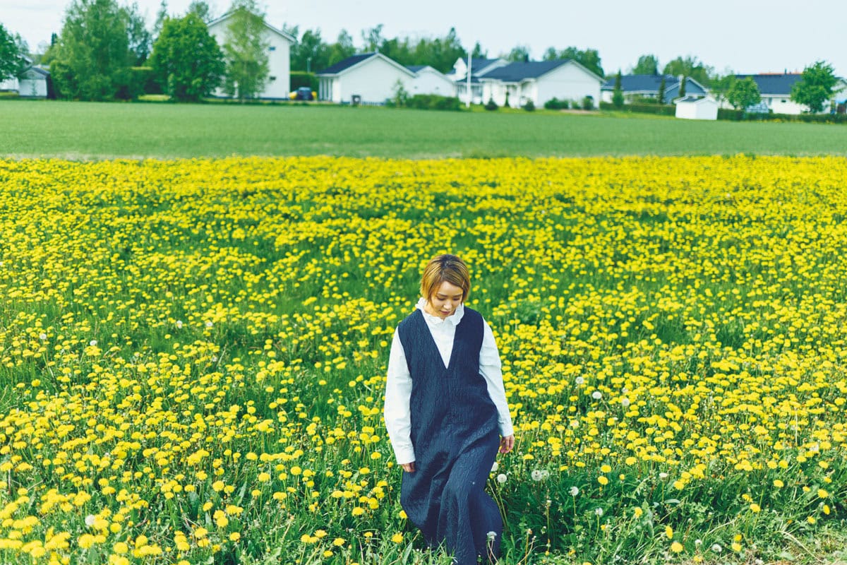 6月のフィンランドはタンポポが咲き誇ります。