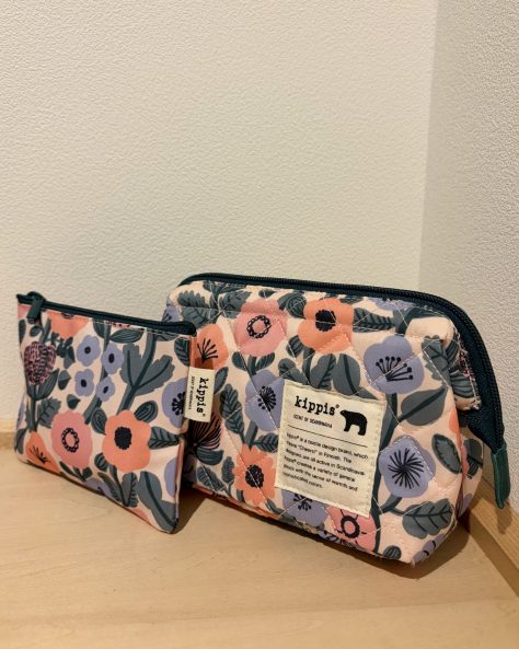 【『リンネル』5月号増刊(3/19発売)の付録愛用レポ】 キッピスの花柄ポーチセットで、雪国在住の私も一足先に春気分に♪ オンオフ問わず活躍中です!