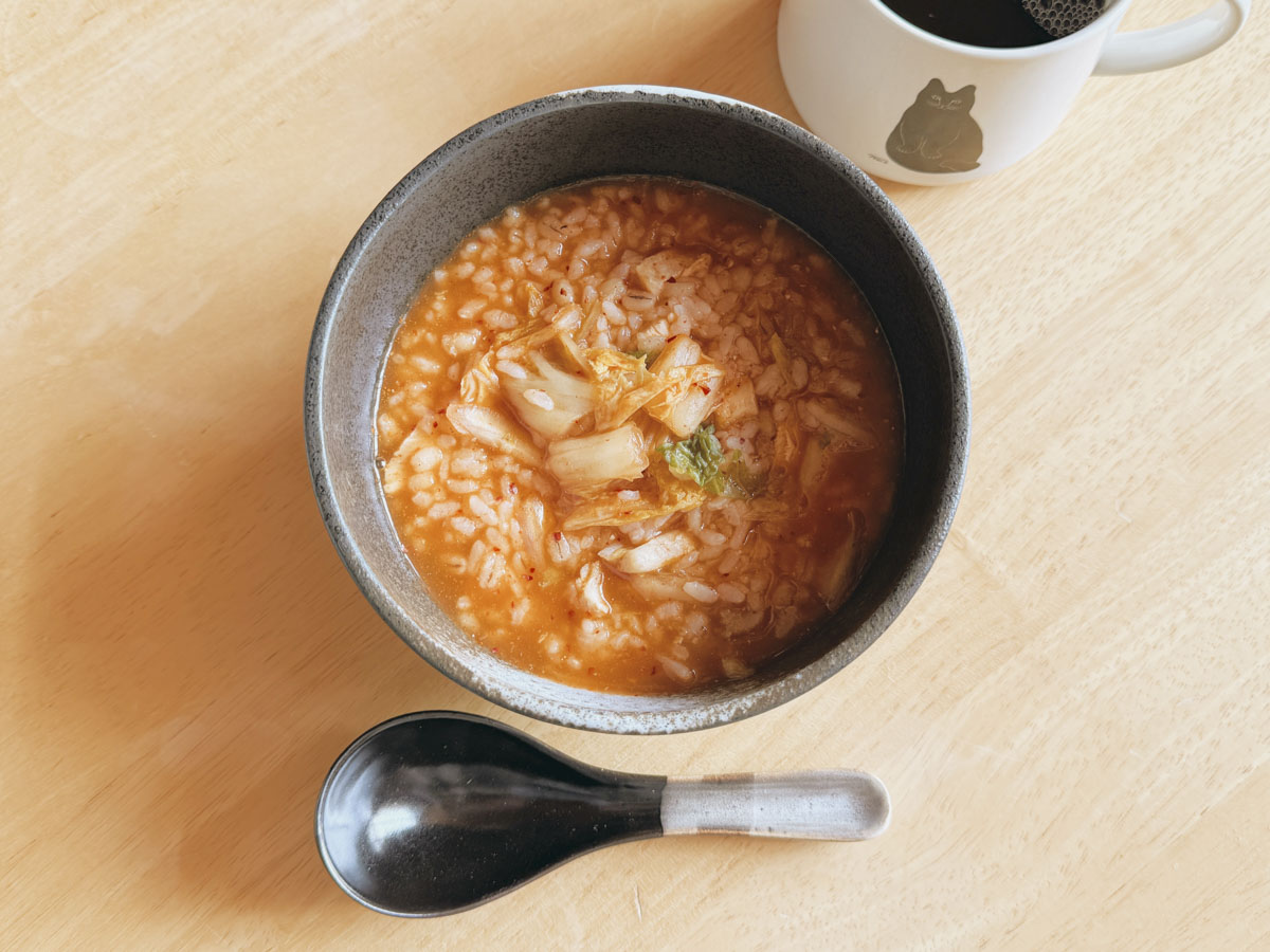 キムチ雑炊