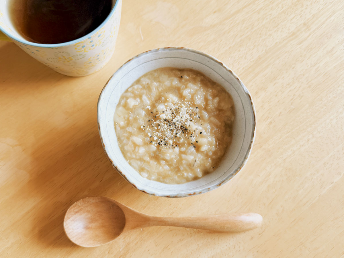 味噌チーズ雑炊