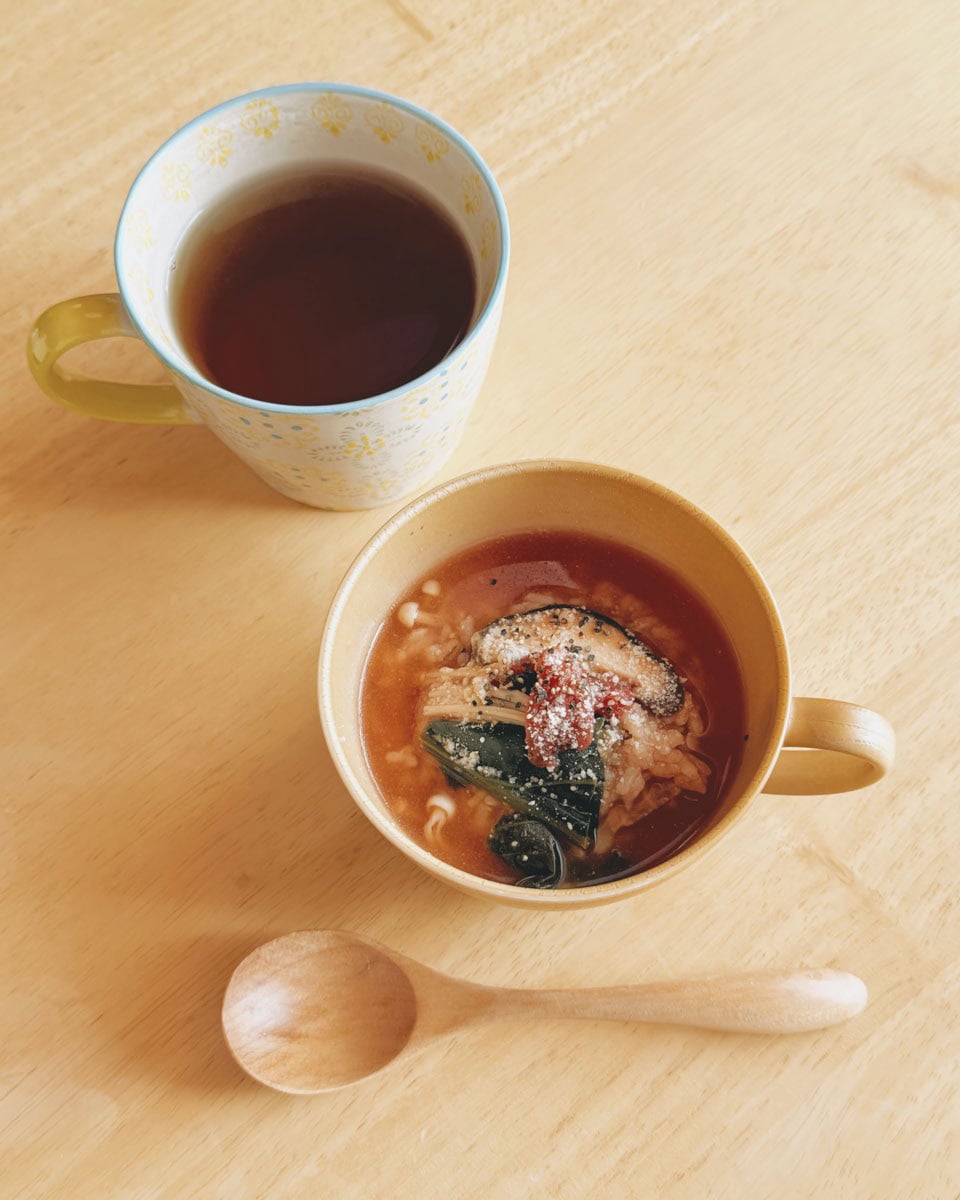 元気が出ない日にも、するっと食べられる。わが家のあったかおいしい雑炊