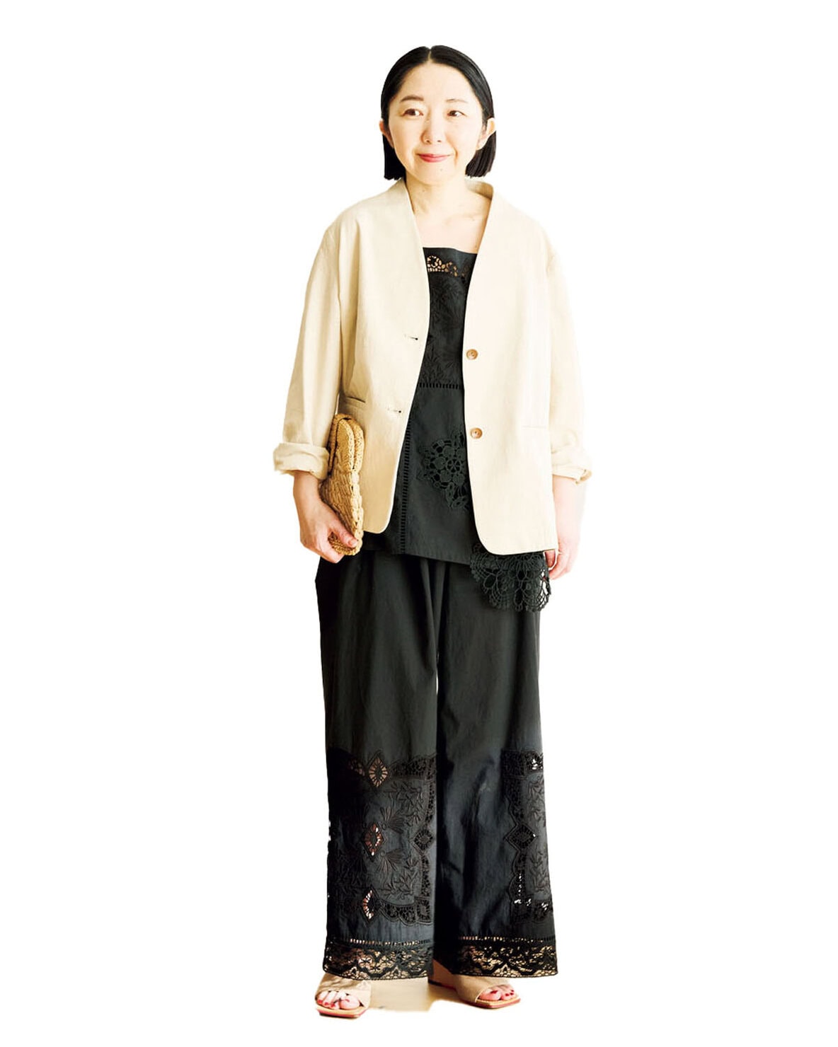 ADIEU TRISTESSE・LOISIR PR 山野内裕紀子さんの私服スナップ