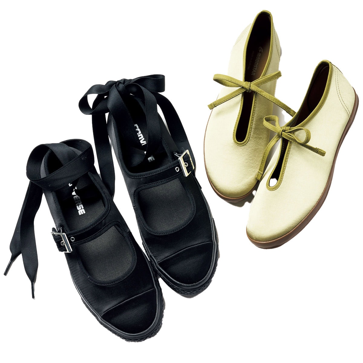 ムーンスター&コンバースのバレーシューズ