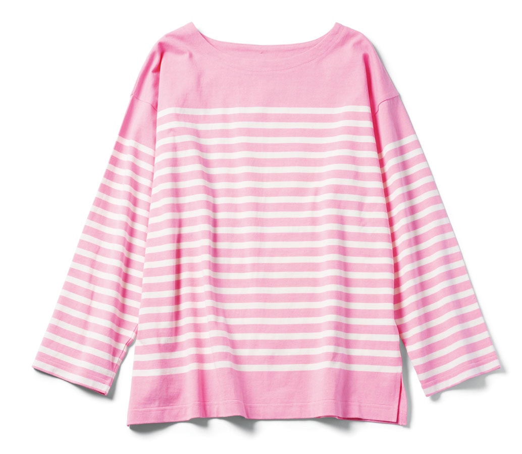 サマンサ モスモスのボーダートップス