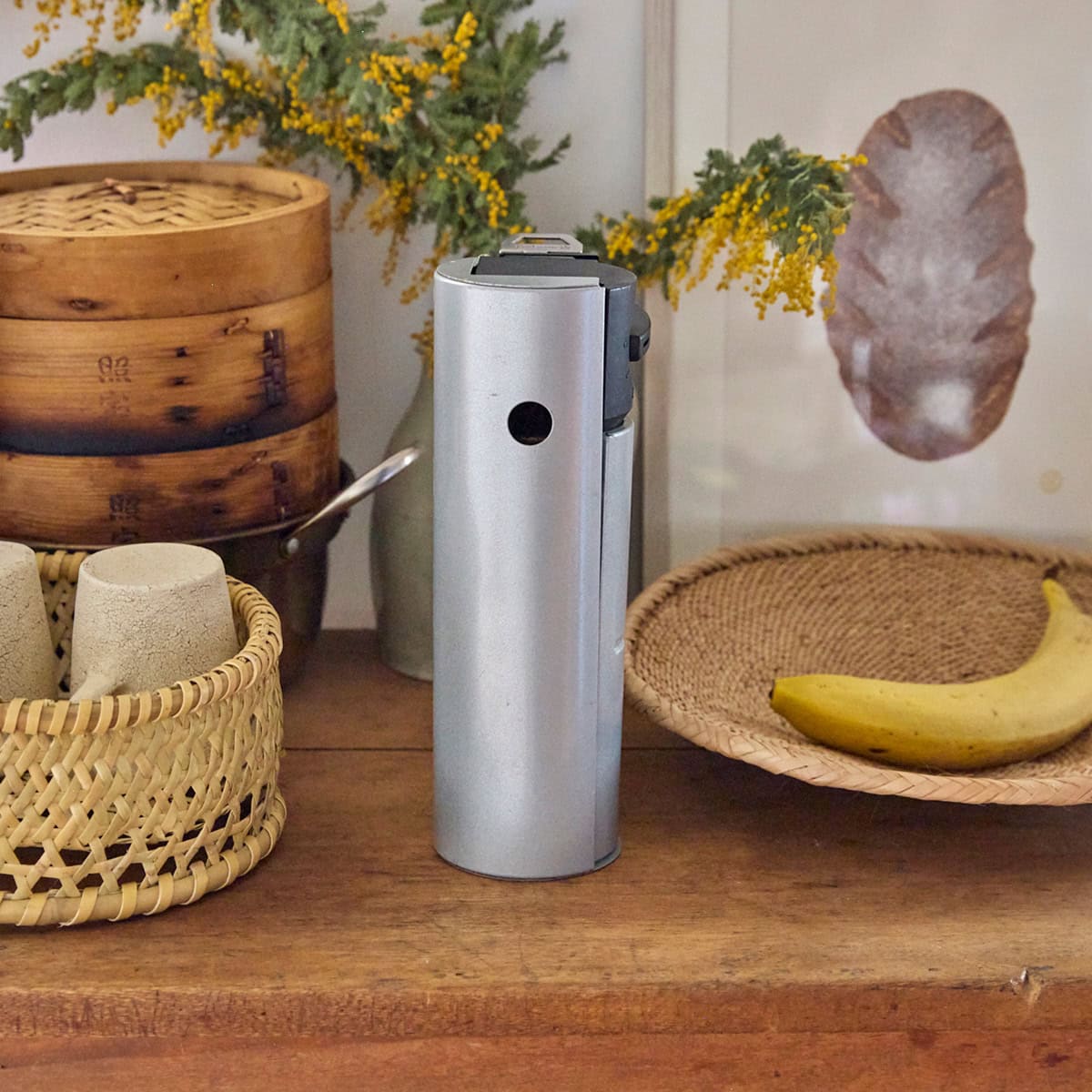 スノーピークのHOME&CAMP バーナー シルバー