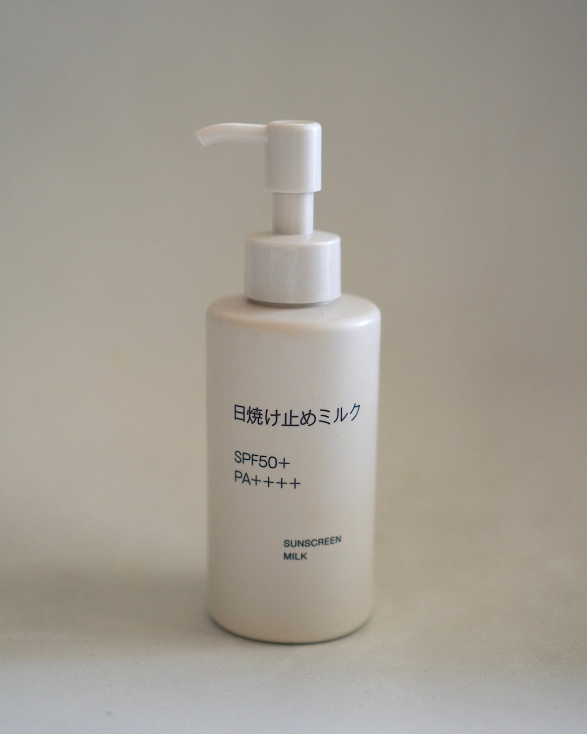 無印良品 日焼け止めミルク