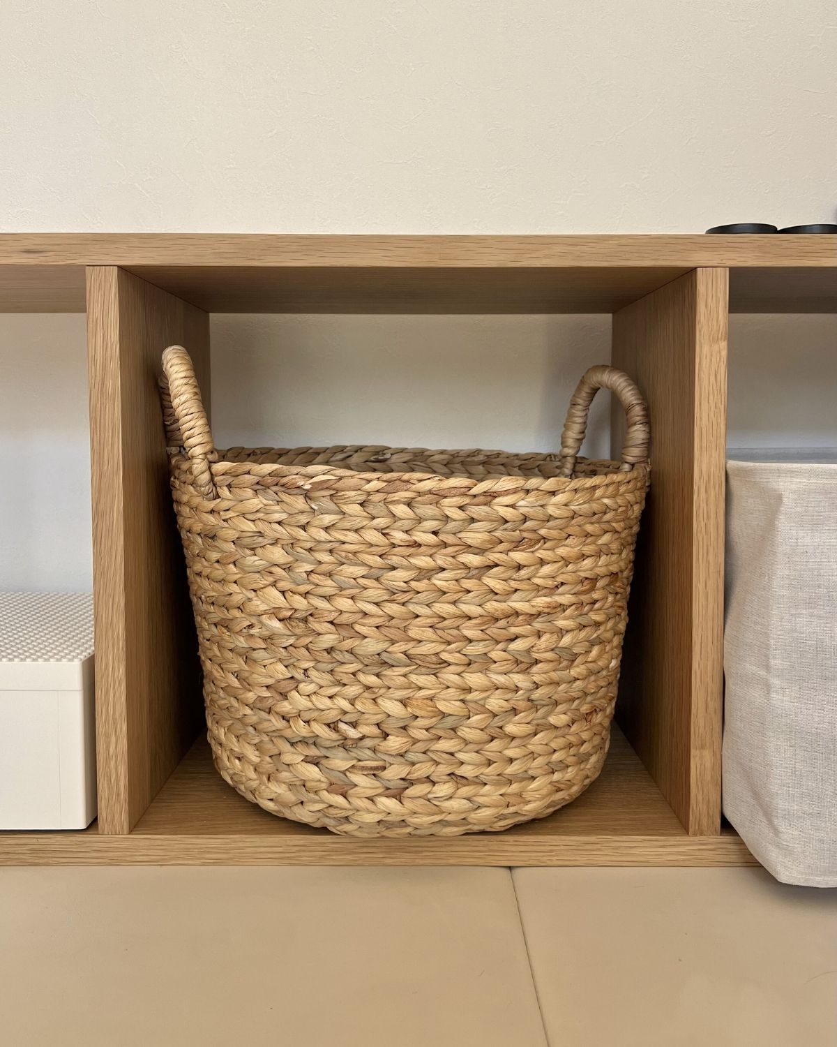 無印良品のウォーターヒヤシンス バスケット