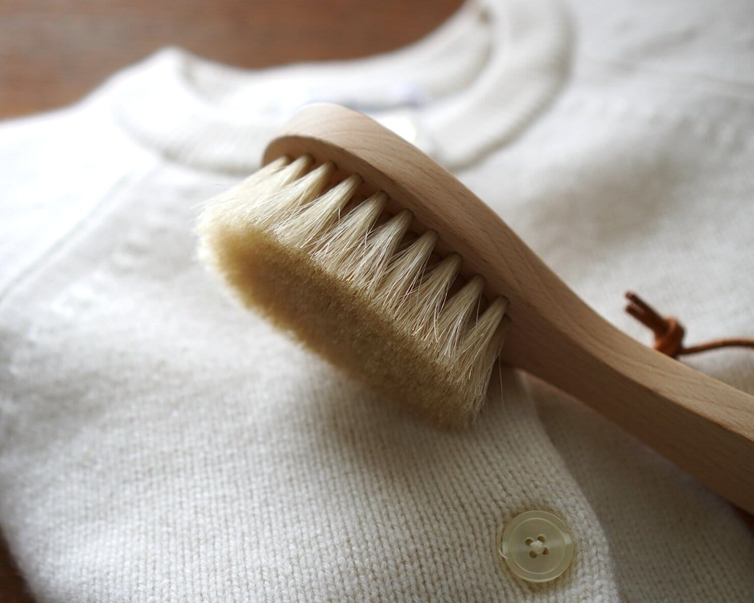 ニットと洋服ブラシ