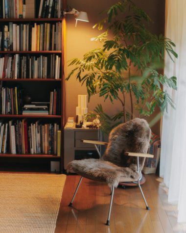 都内の賃貸マンション2LDK。インテリアスタイリストが作る居心地のいいリビングダイニングと和の寝室：素敵なおうち訪問・岩佐知布由さん宅 前編