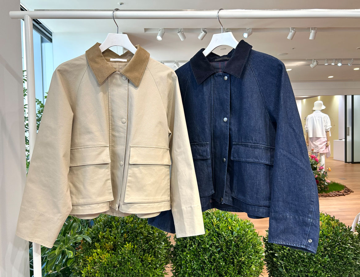 ユニクロのユーティリティショートジャケット