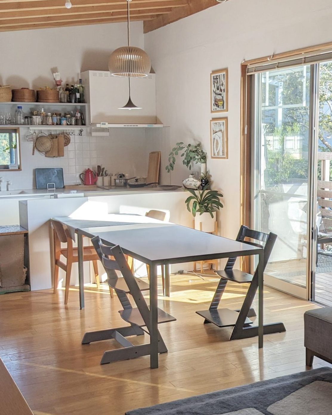 ハーフメイドテーブル 完成