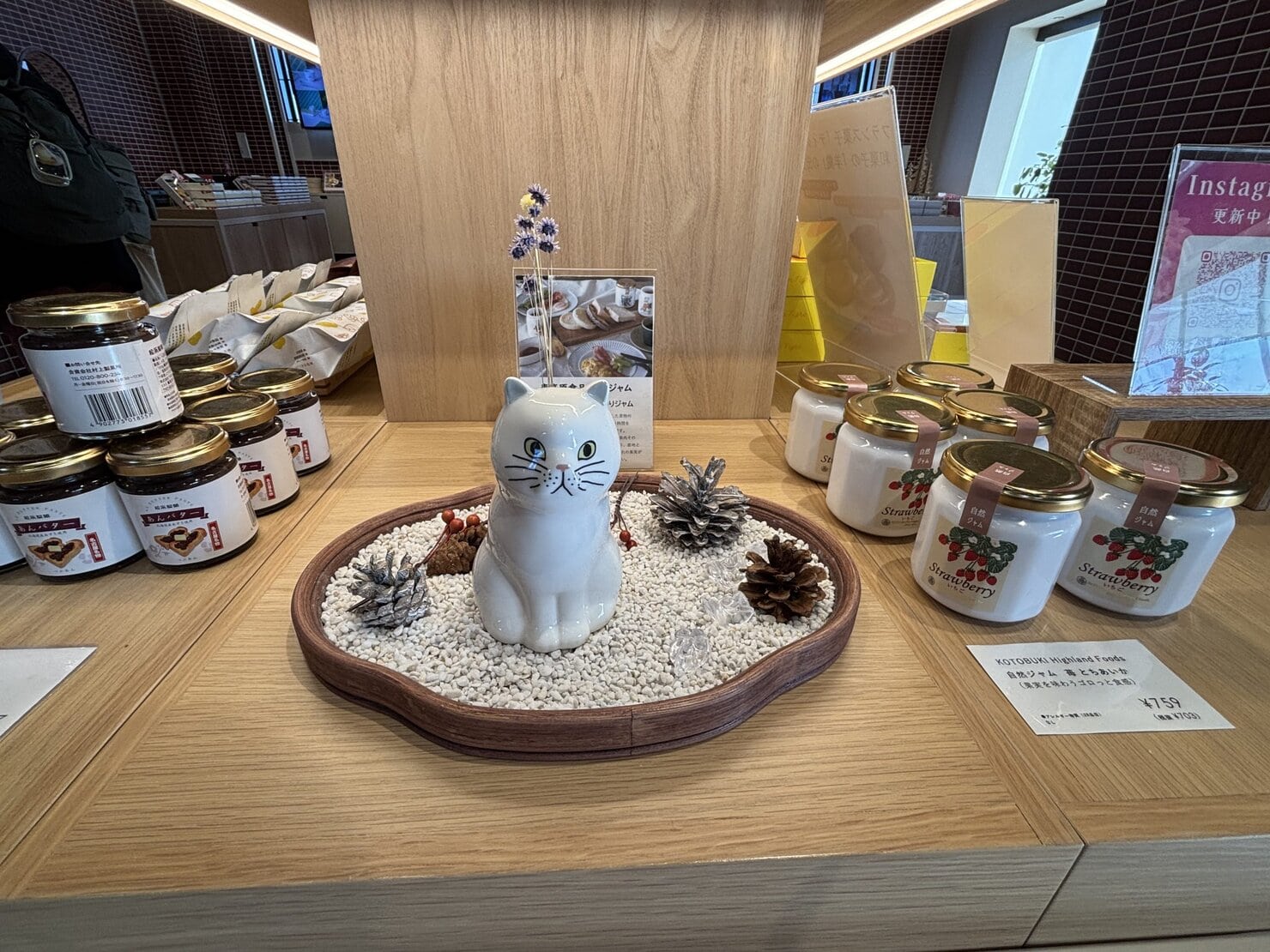 シルコッテのショップコーナー