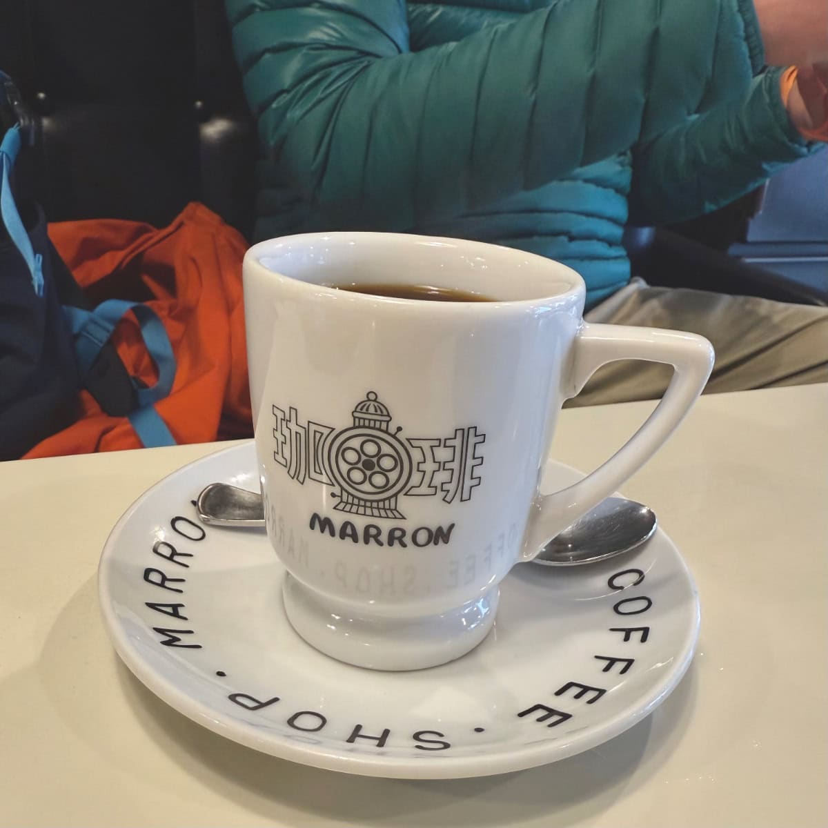 青森市の喫茶店「喫茶マロン」モーニングセットのコーヒー