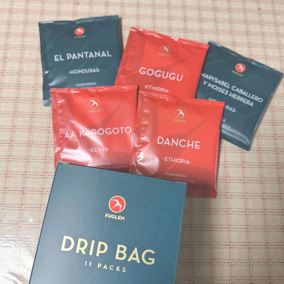 FUGLENのホリデーギフトドリップバッグ