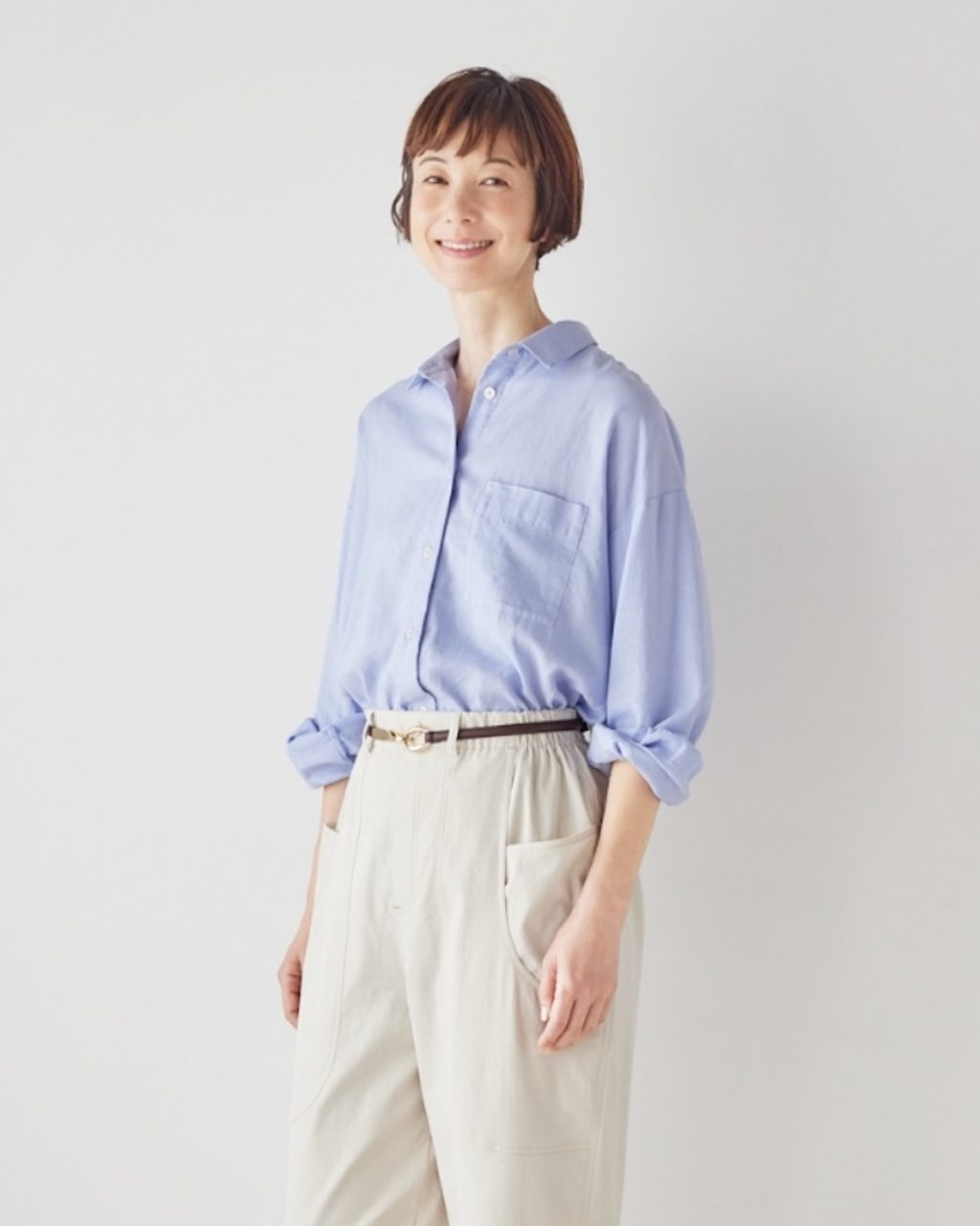 【しまむらで見つけた!こなれトップス3選】 “今すぐ”から夏まで、長く使える!