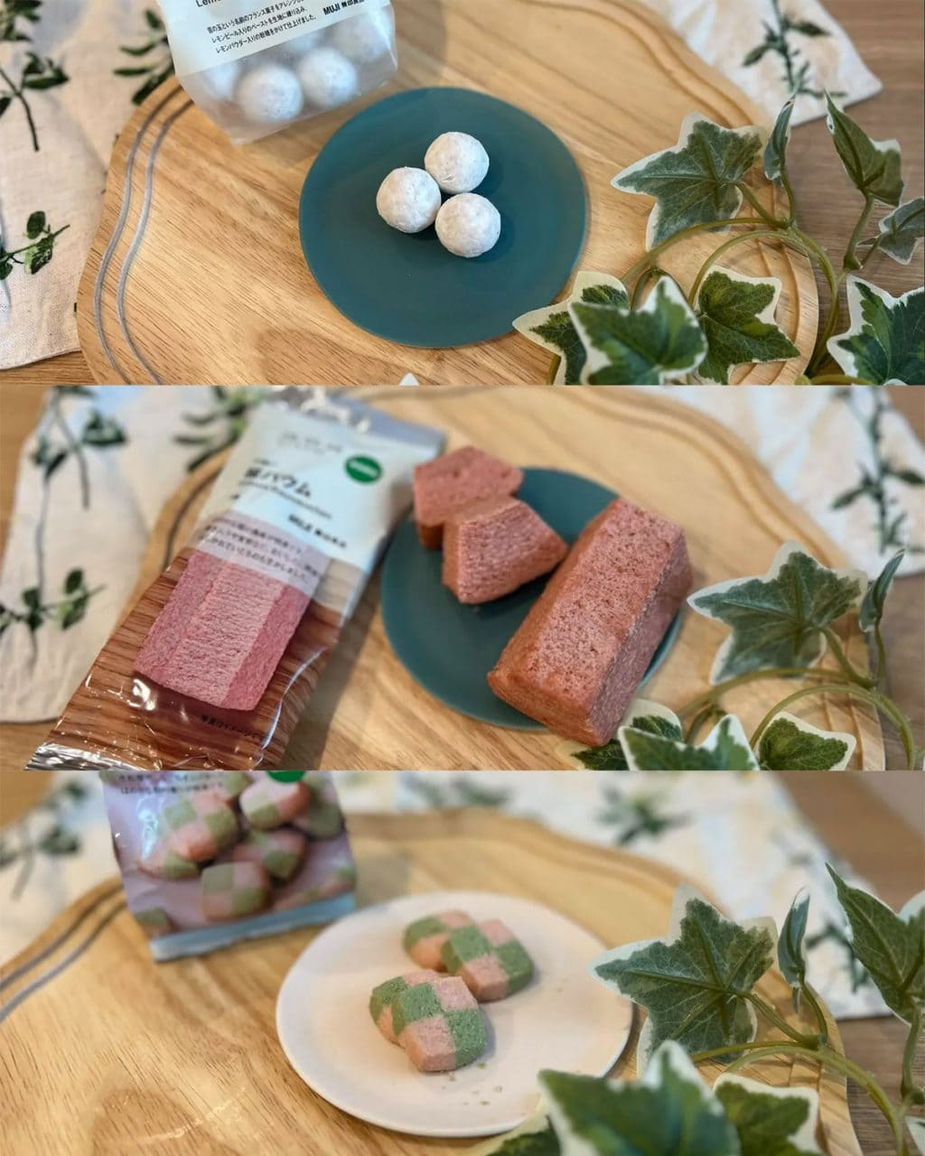 【無印良品の春限定お菓子3選】 今だけのかわいいおやつ、見つけた! コーヒータイムに楽しみたい、桜やレモンのお菓子を実食