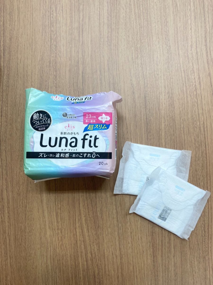 生理中の漏れ対策にも安心のナプキン ルナフィット
