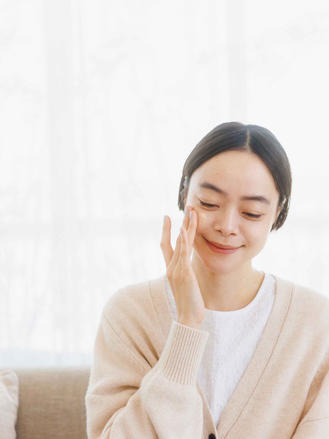 敏感肌・ゆらぎ肌のベースメイクのやり方 化粧下地