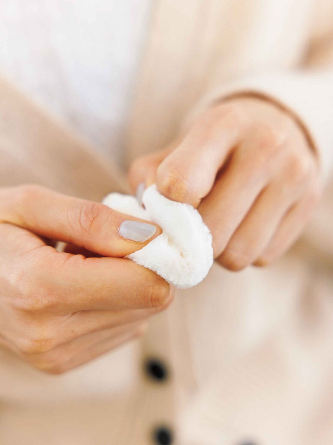 敏感肌・ゆらぎ肌のベースメイクのやり方 パウダー