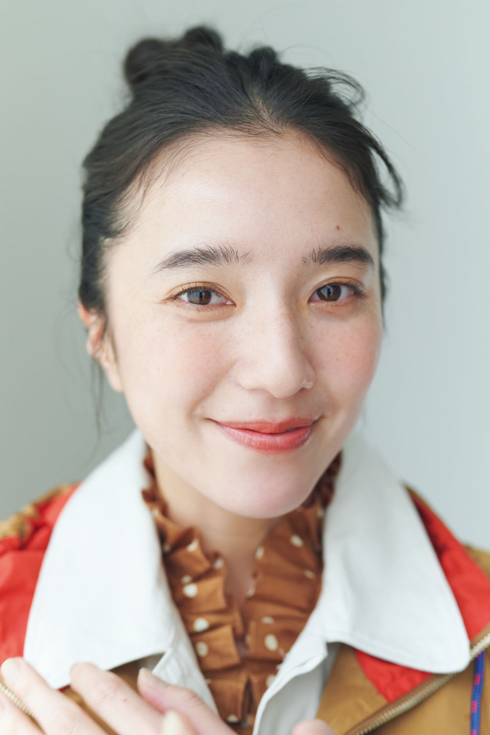 ハッピー度をプラスする血色感チーク&リップ