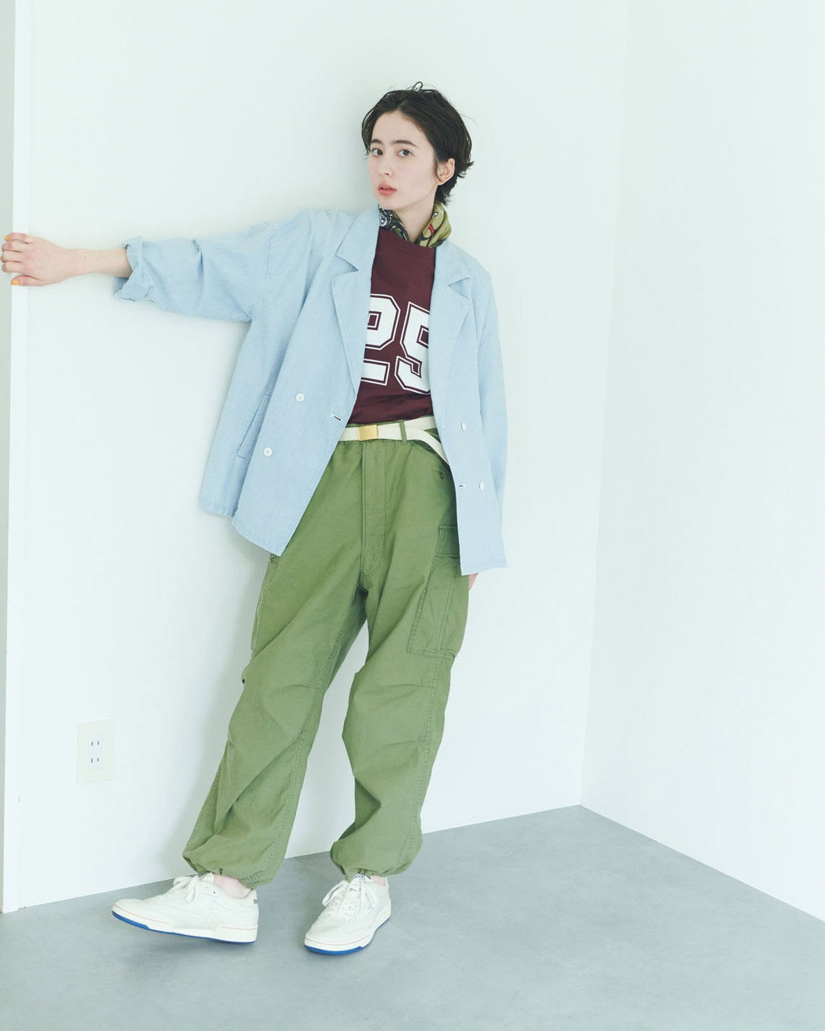 デニム素材のジャケットをGジャン代わりにワードローブへ