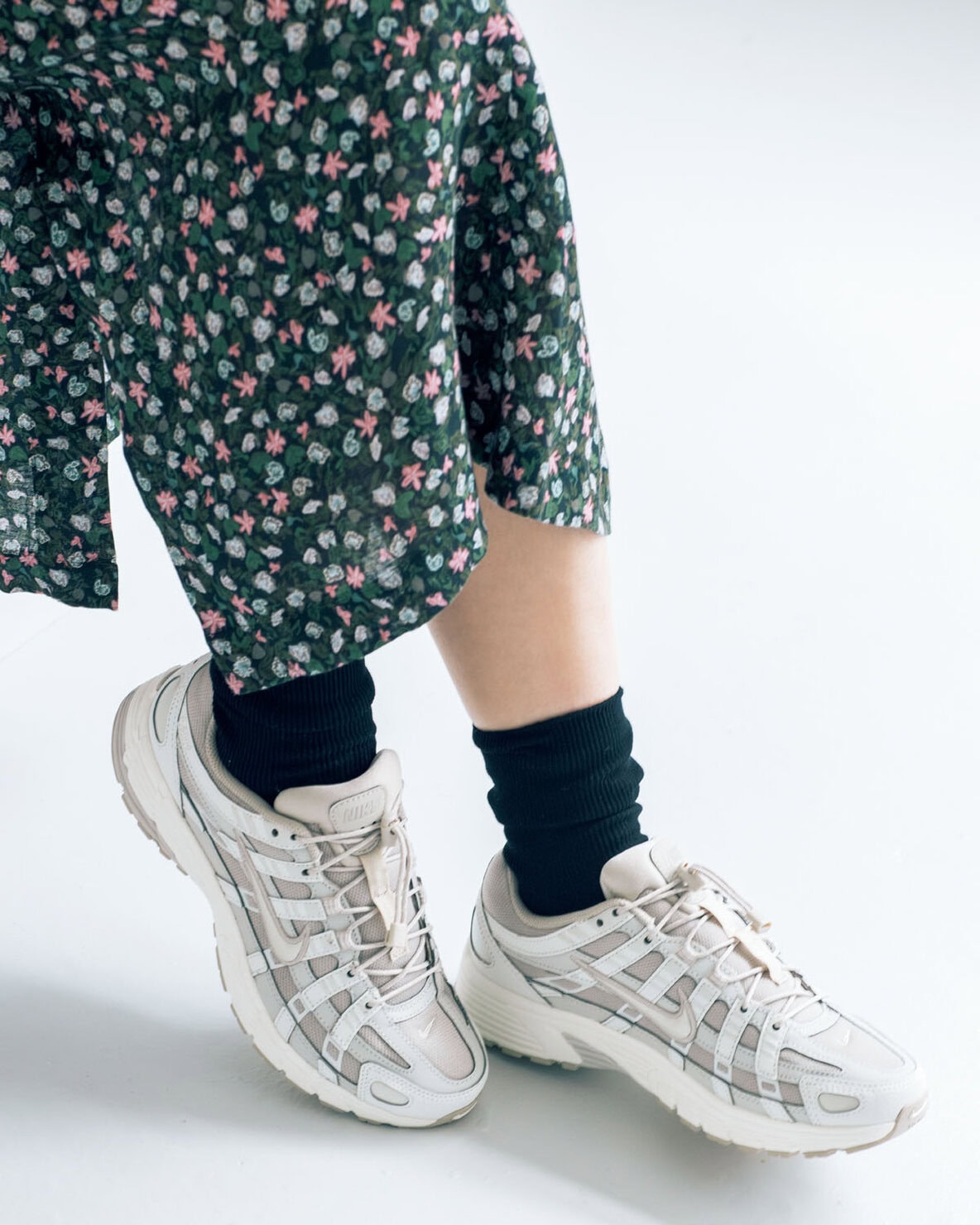 ナイキ P-6000 SPEED LACEを着こなし