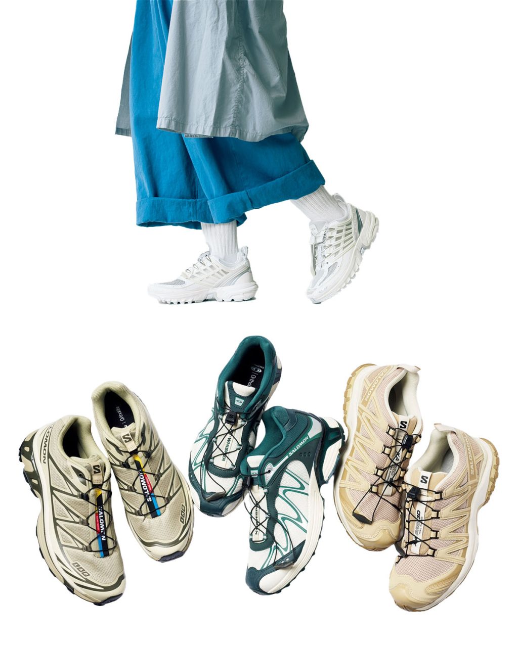 【サロモンのスニーカー、今季はこれが買い!】 疲れにくいと愛用者急増中! おしゃれな人がベタ褒めする実力派シューズ