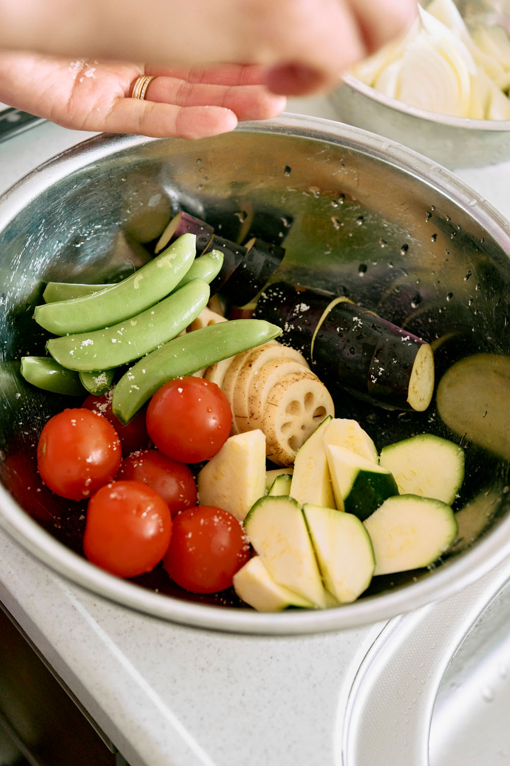 塩だけでおいしい野菜のグリル