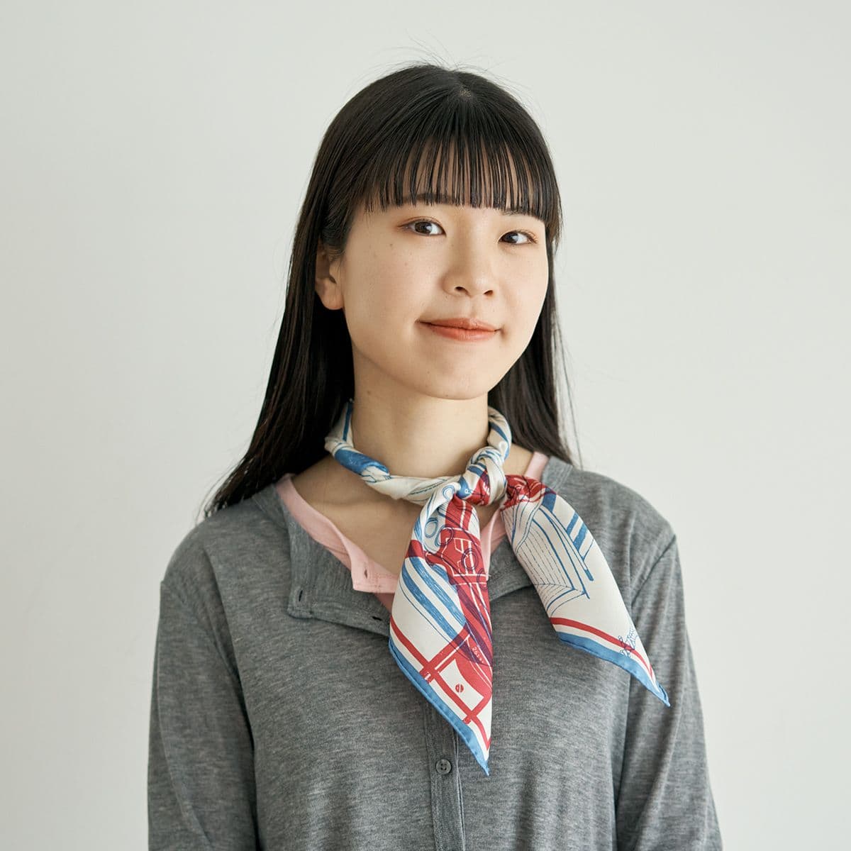 リボンの形を整えたらツイスト巻きの完成