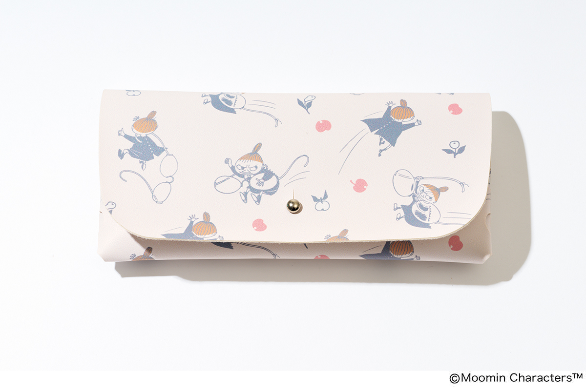 【リンネル2026年7月号増刊付録】リトルミイのイラストがかわいい眼鏡 ケース