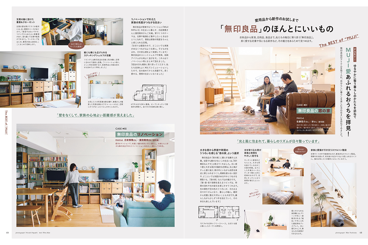 リンネル6月号「無印良品」のほんとにいいもの企画