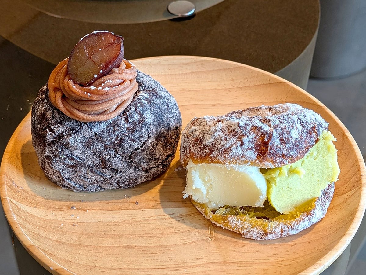 I'm donut ?アイムドーナツの「モンブランクリームドーナツ」「ダブル練乳サンド」