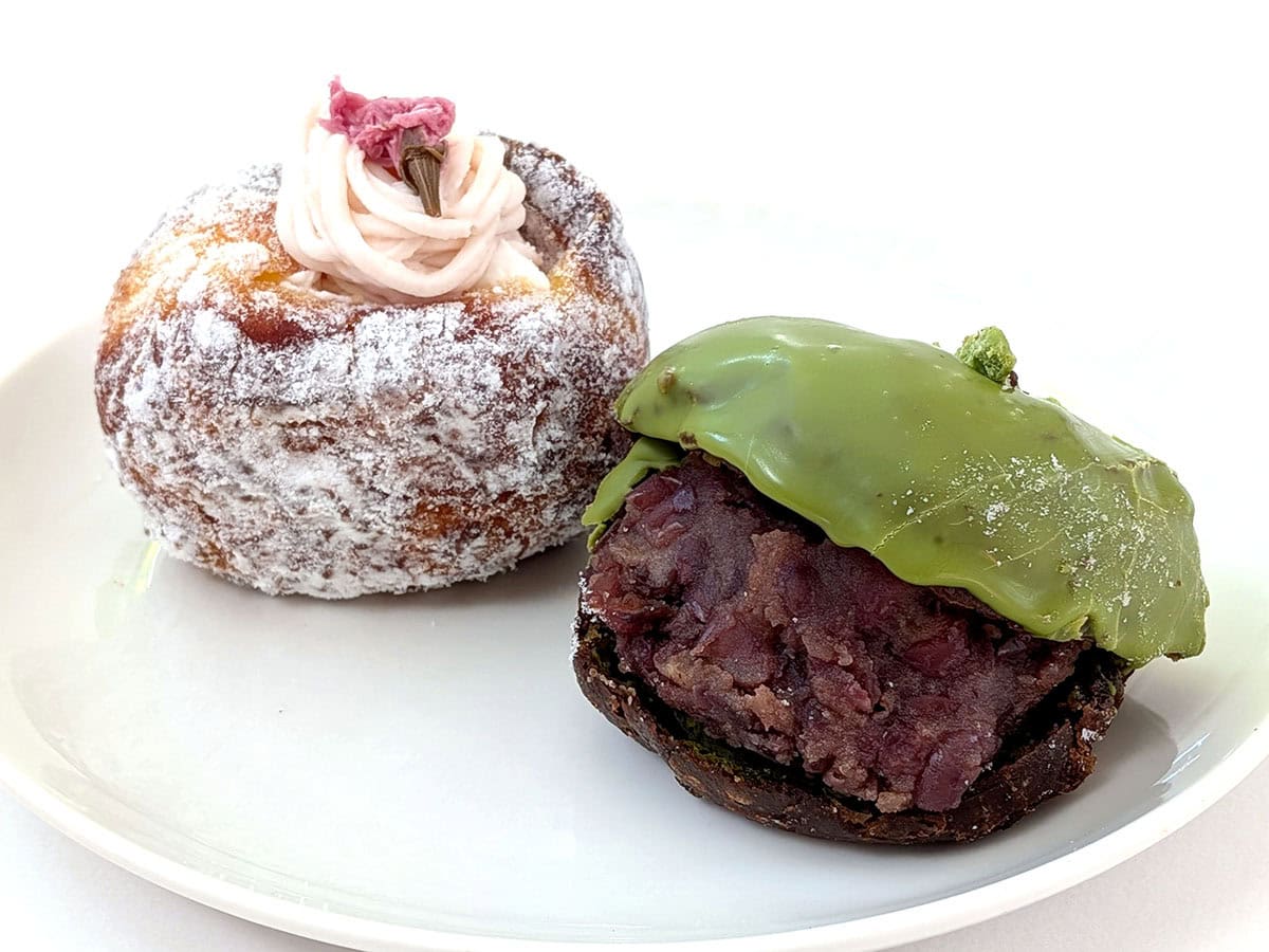 I'm donut ?アイムドーナツの抹茶あんこ、杏仁ドーナツ