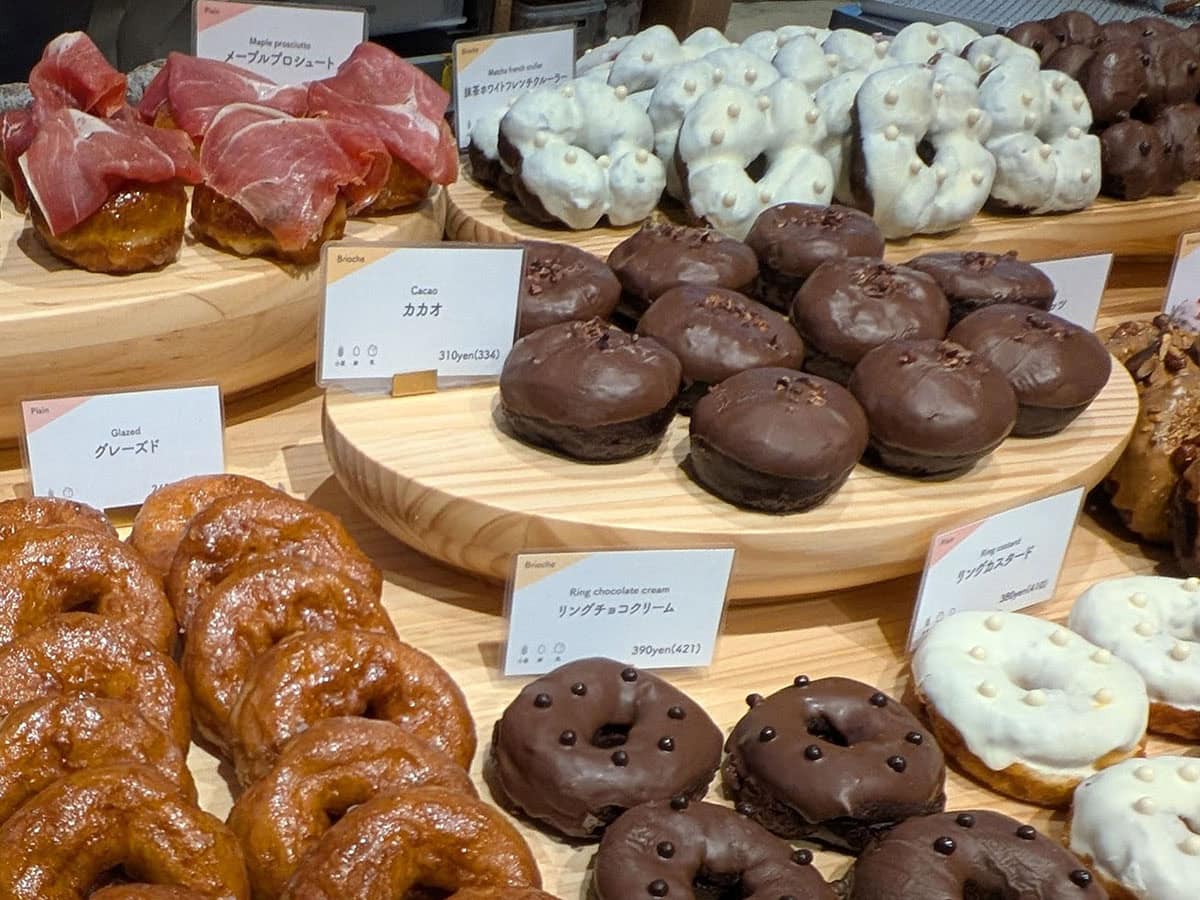 I'm donut ? 自由が丘店のドーナツと商品POP