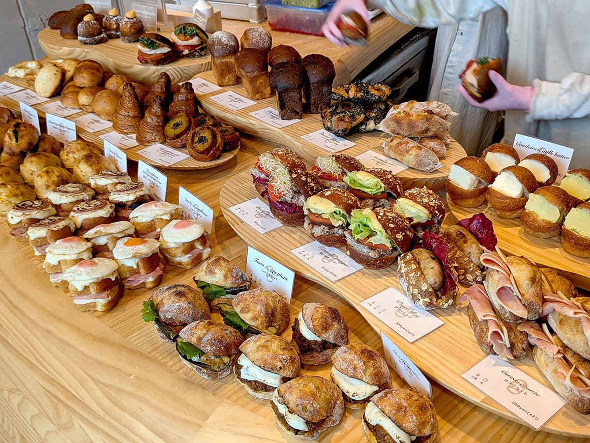 「dacō(ダコー)」自由が丘店のパン。