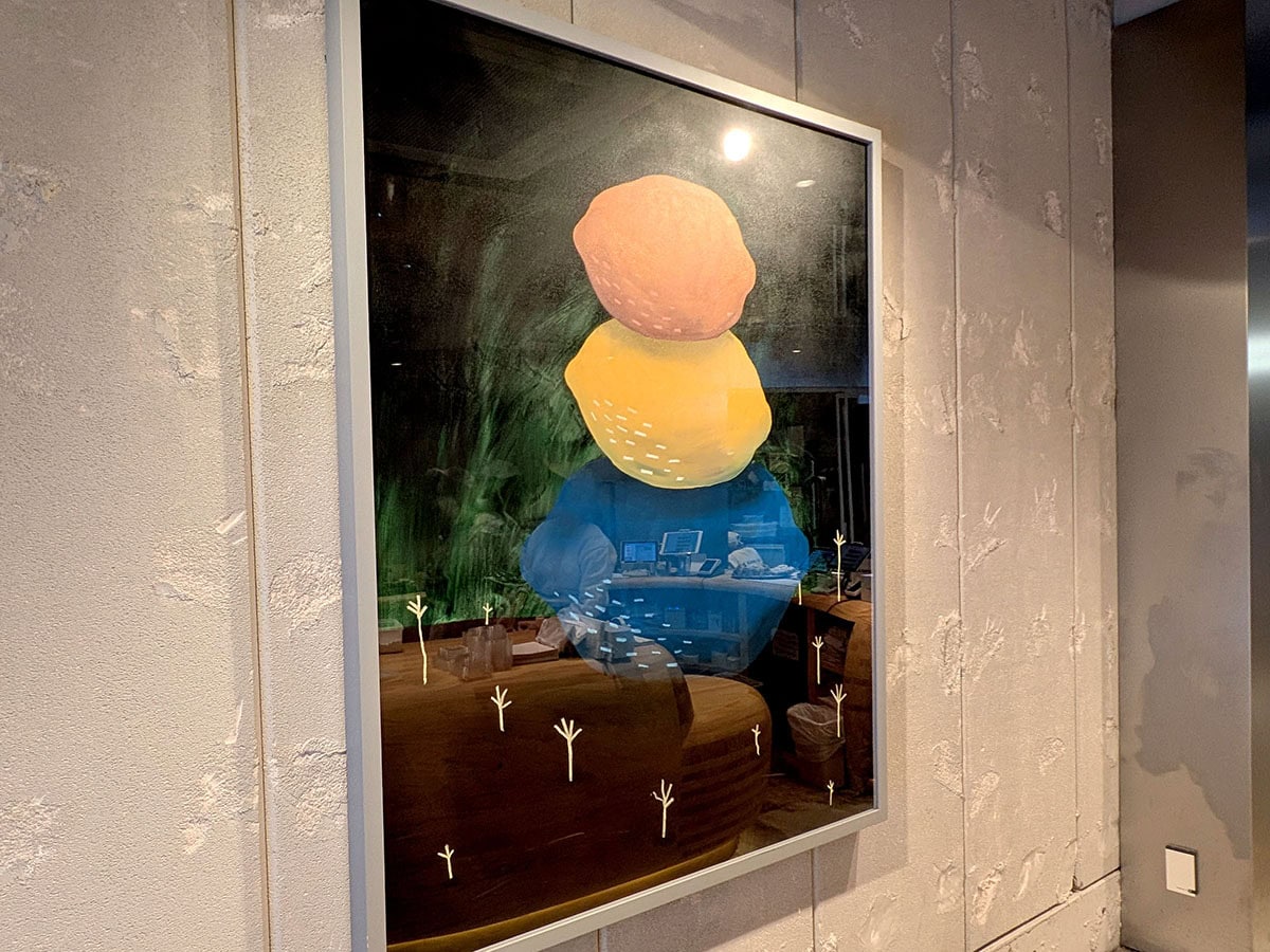 I'm donut ? 自由が丘店のアート作品