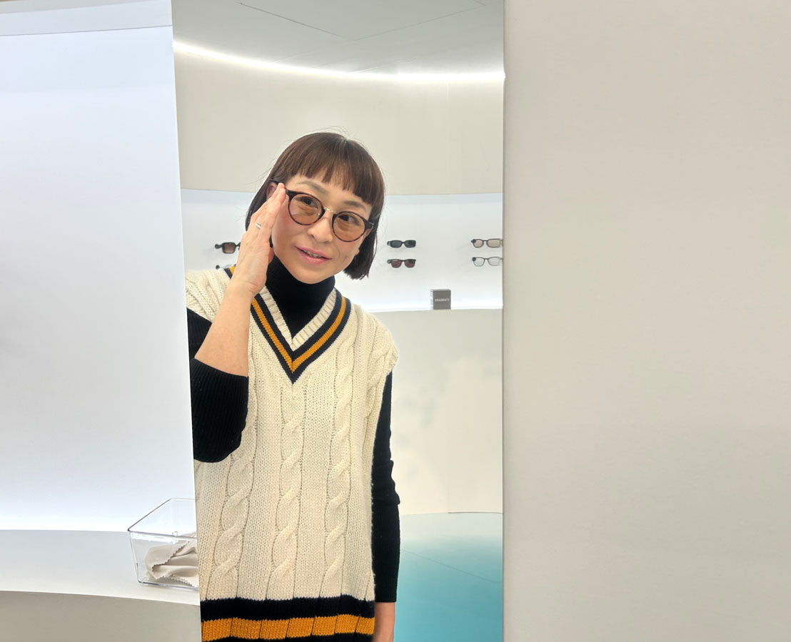 ユニクロのボストンコンビサングラス