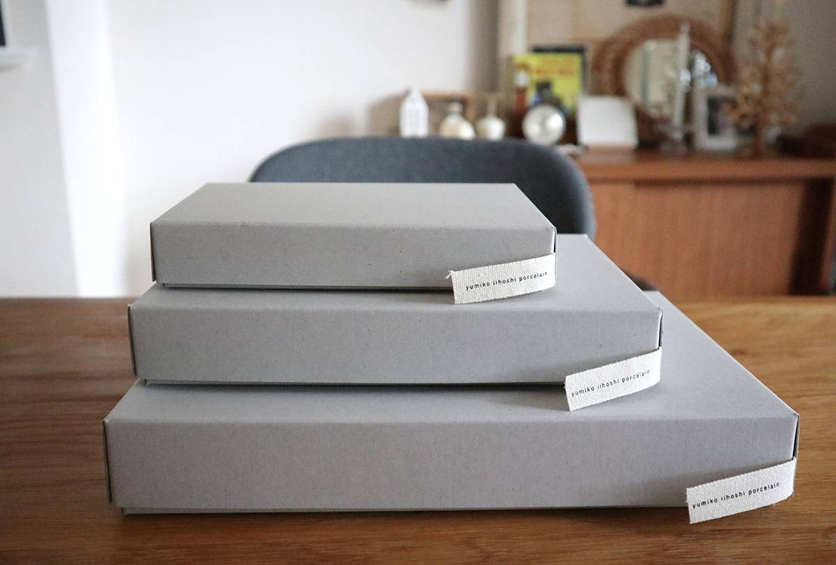 ユミコ イイホシ ポーセリンオーバル皿