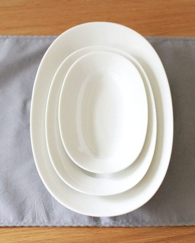 ユミコ イイホシ ポーセリンオーバル皿