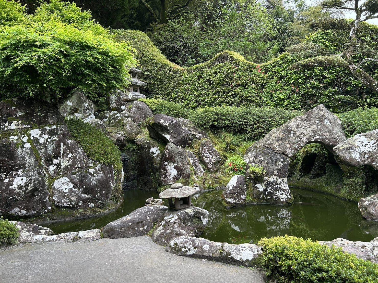 知覧武家屋敷の庭